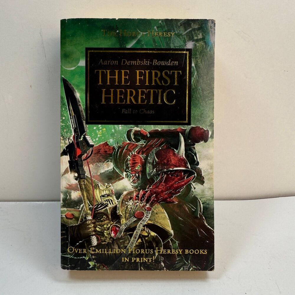 First Heretic by Aaron Dembski-Bowden - Horus Heresy Warhammer 40k Paperback